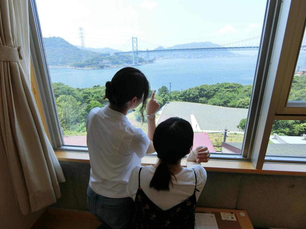 Shimonoseki Hinoyama Youth Hostel คิตะคิวชู ภายนอก รูปภาพ