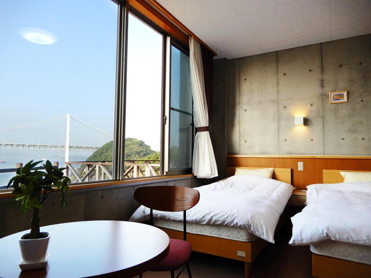 Shimonoseki Hinoyama Youth Hostel คิตะคิวชู ภายนอก รูปภาพ