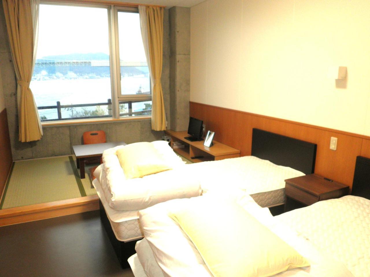 Shimonoseki Hinoyama Youth Hostel คิตะคิวชู ภายนอก รูปภาพ